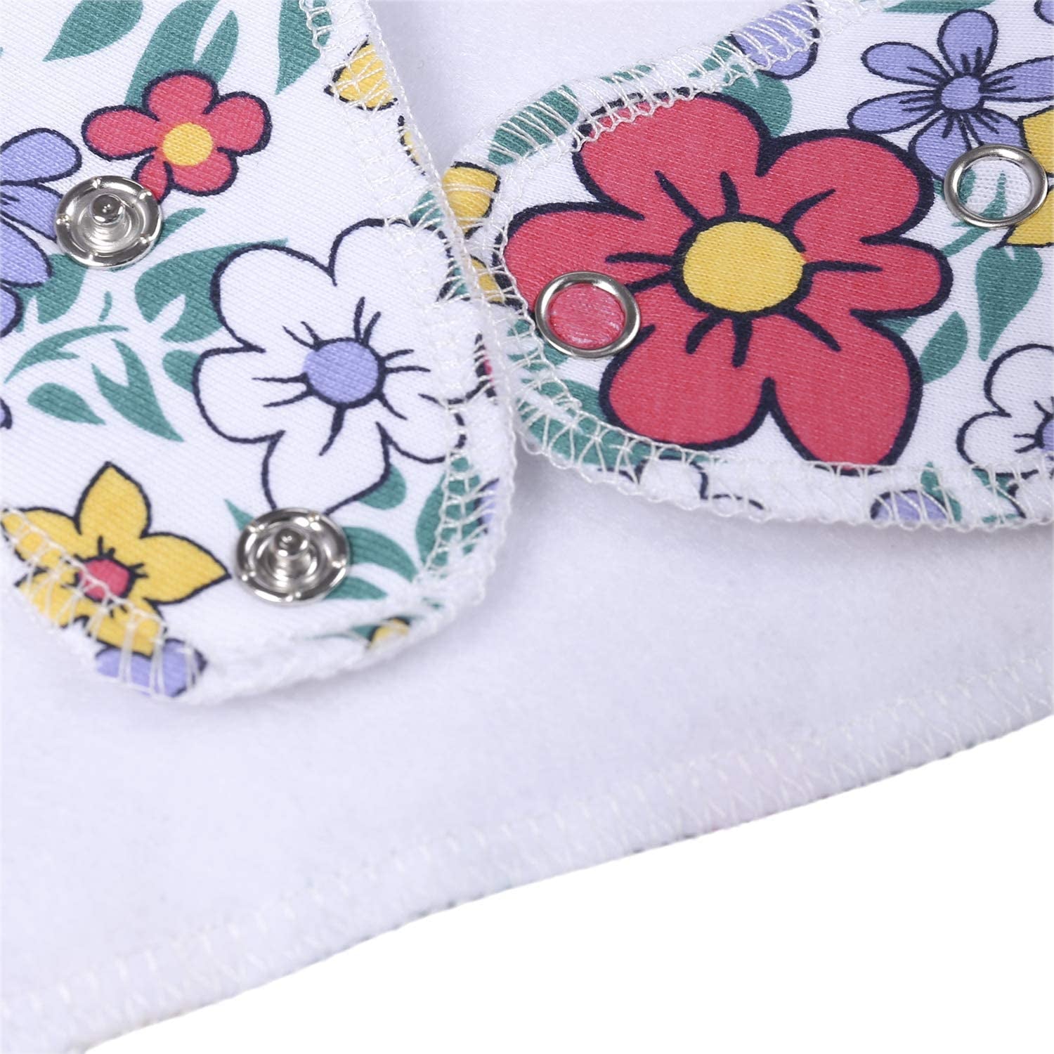 Baby Bandana Drool Bibs Set, Soft Absorbent Bibs for Teething and Drooling - 10 Pack Pattern