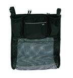 Cups 'N Cargo Universal Stroller Organizer and Storage with Mesh Compartment, Black. Adult Use.