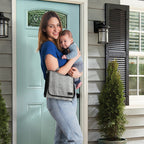 Portable Diaper Changing Station with Strap, Gray, Toddler