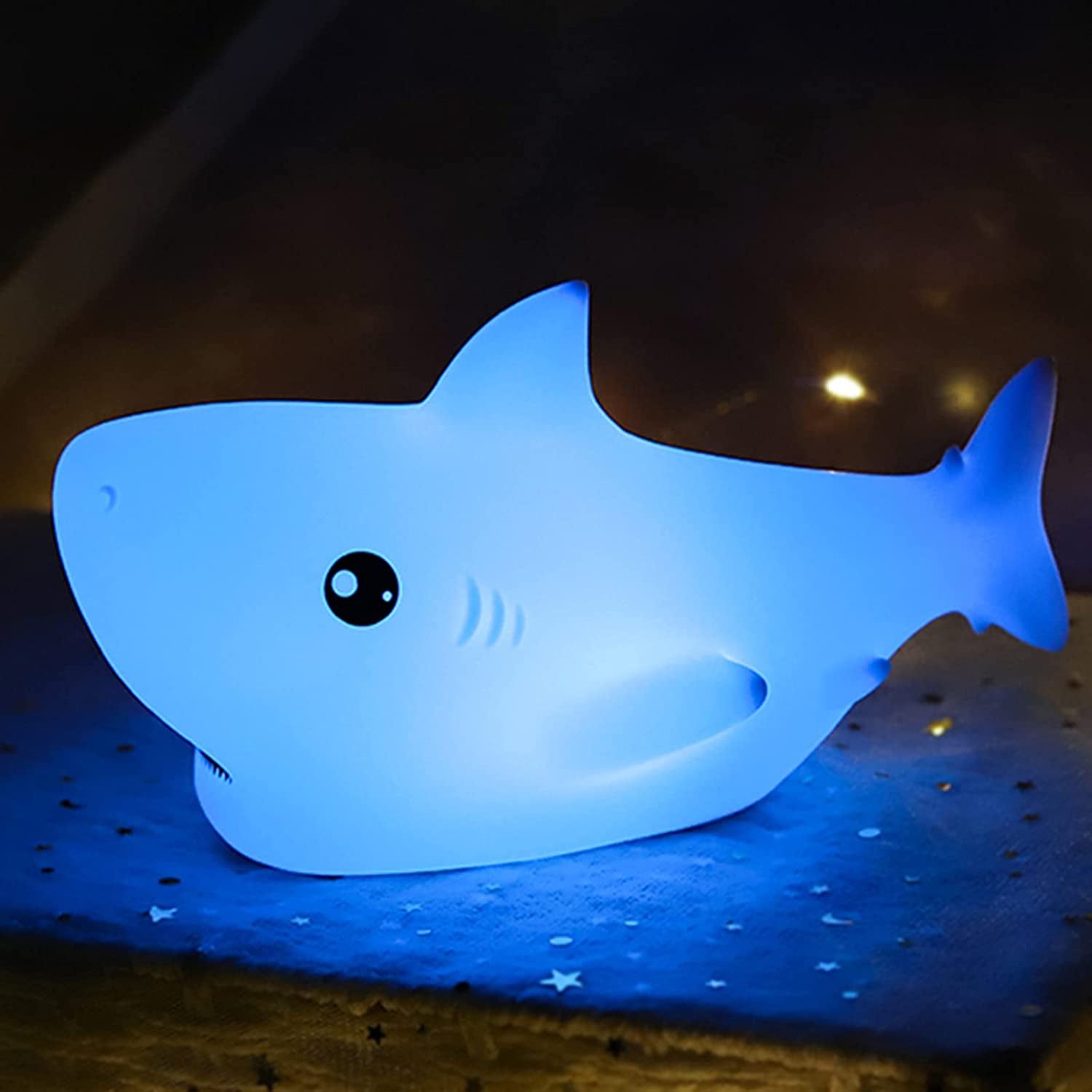 Night Light for Kids, Cute Lamp Dumpling Light Birthday Gifts for Girls Boys, Kawaii Nightlight Silicone Portable Nursery Battery Powered Animal Night Lights for Baby Toddler Teen Bedrooms