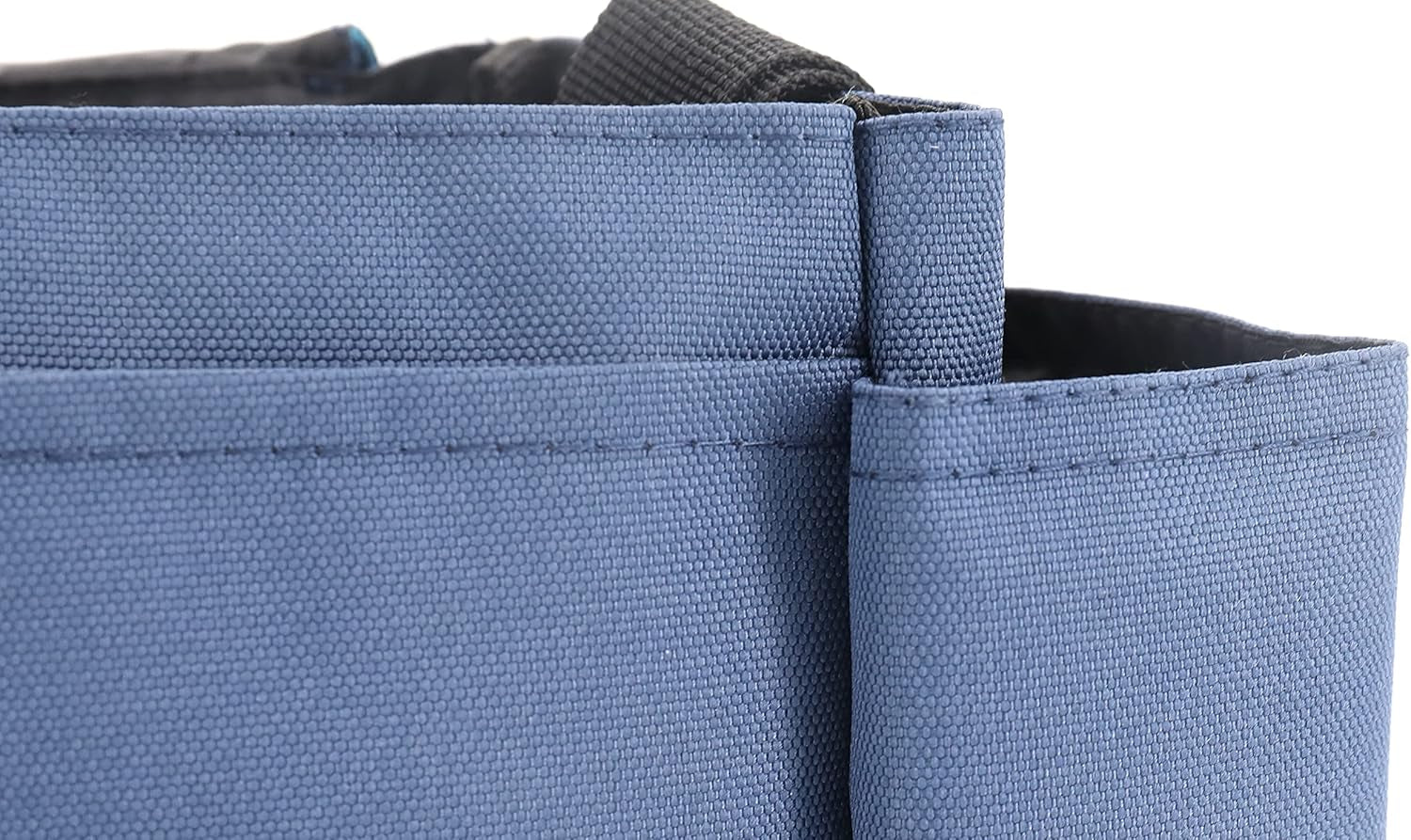Stroller Organizer with Cup Holder,Anti Slip Stroller Bag Adjustable Straps and Anti-Slip,Cute Stroller Organizer Contours for Smart Moms,Can Carried as a Handy Carry or Purse(Denim Blue)