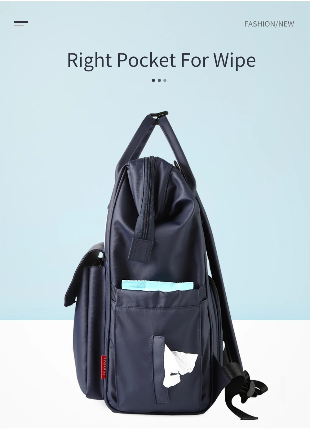 Waterproof Mummy Diaper Backpack Cartoon Design Mother Maternity Nappy Travel Bag Large Capacity Baby Care Nursing Stroller Bags