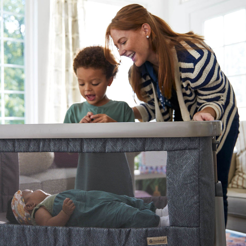 Height-Adjustable Baby Bassinet, Castle Point, Infant