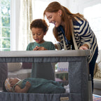 Height-Adjustable Baby Bassinet, Castle Point, Infant