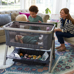 Height-Adjustable Baby Bassinet, Castle Point, Infant