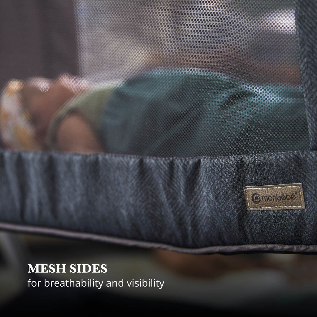 Height-Adjustable Baby Bassinet, Castle Point, Infant